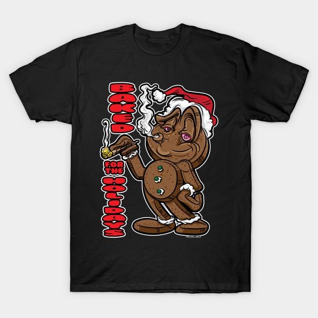 Baked for the Holidays Gingerbread Man T-Shirt by eShirtLabs